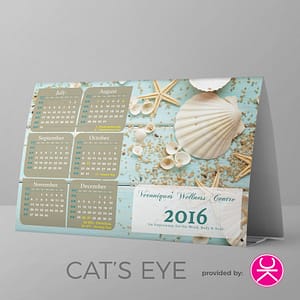 Calendar Design - Desk Tent