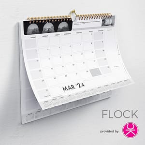 Month Planner Calendar Pad - 24" x 18" / 12 Sheets